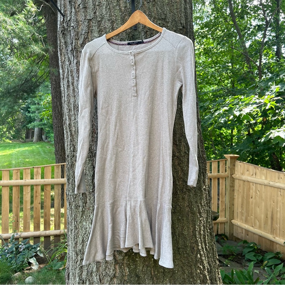 Max Jeans Ruffle Dress - Picture 2 of 8